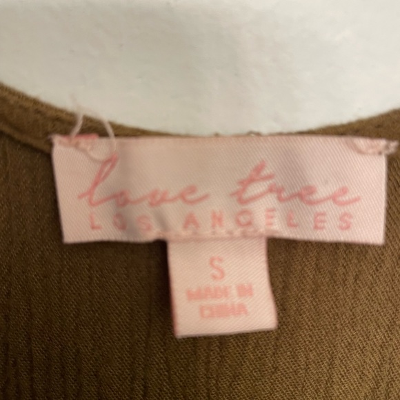 Olive boho jumpsuit - Picture 5 of 6